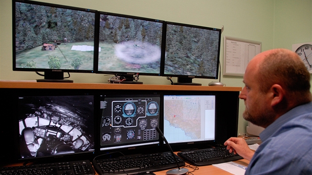 Výcvikový kurz pro piloty v unikátním vrtulníkovém simulátoru v Ostrav