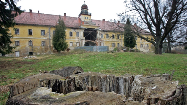 Zámek ve tdré na Karlovarsku získala zpátky obec a odstartovala jeho opravy....