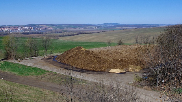 Nivnice: výhled na hnojit