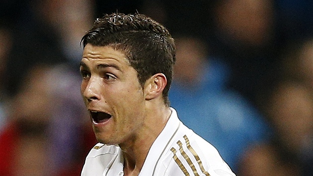 PÁTÁ DESÍTKA GÓL NAATA. Cristiano Ronaldo z Realu Madrid slaví rozhodující