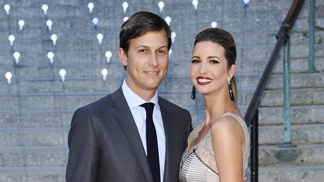 Ivanka Trumpová a její manel Jared Kushner