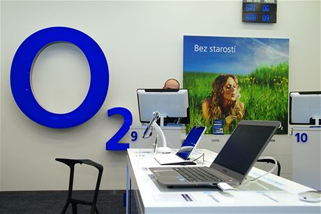 prodejna O2 Experience Centre v Centru Chodov