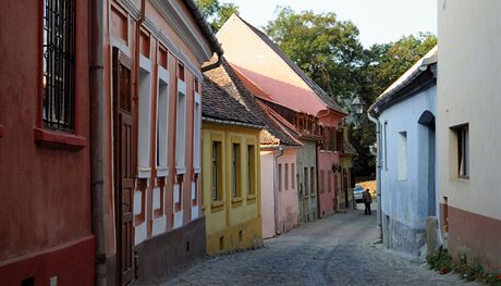 Sighioara, v ulicch citadely