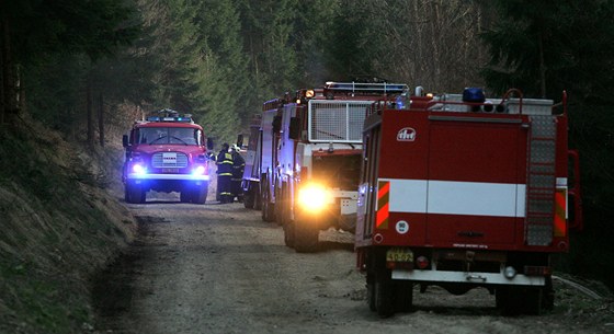 Hasii o víkendu zasahovali u nkolika rozsáhlých poár. Ilustraní snímek