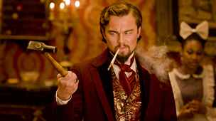 Leonardo DiCaprio ve filmu Nespoutaný Django z roku 2012