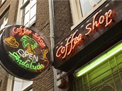 Coffeeshop v Amsterdamu