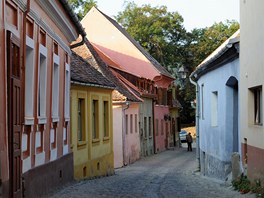 Sighioara, v ulicch citadely