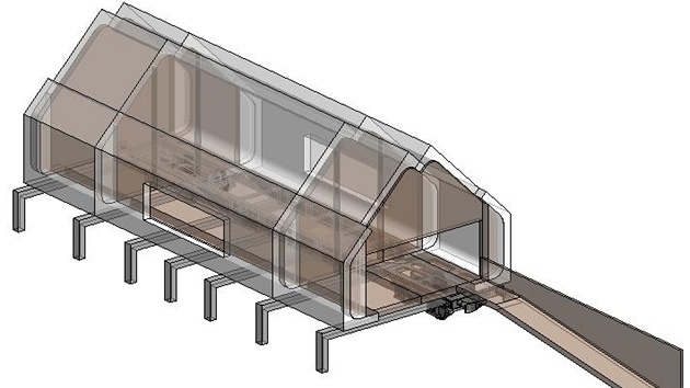 Vítzný návrh v architektonické souti Revit Open od Jiího ida