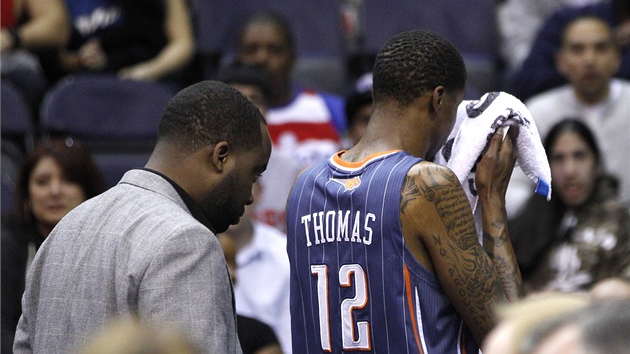 Tyrus Thomas z Charlotte Bobcats odchází pedasn do atny po svém vylouení