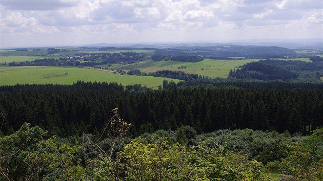 Tepelská vrchovina z Podhory