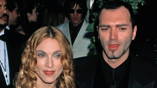 Christopher Ciccone a jeho sestra Madonna na Oscarech 1998