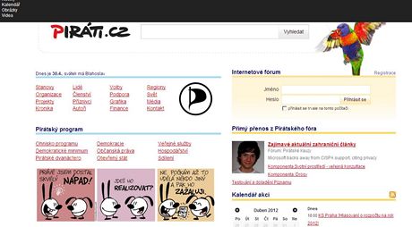 eská pirátská strana si v minulosti napíklad tak trochu "vypjila" stránky Seznam.cz