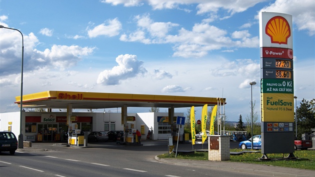 Shell, Praha, Výstavní ul.