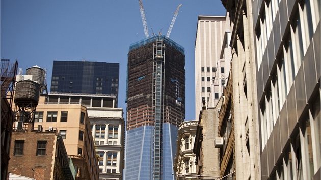Freedom Tower (1WTC) v New Yorku se brzy stane nejvy budovou mst