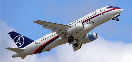 Suchoj Superjet S-100. Ilustraní snímek