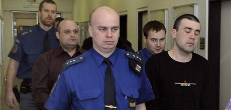 Ukrajinci Vasyl Benca (druhý zleva), Volodymyr Dubleny (druhý zprava) a