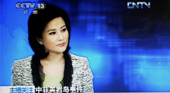 Moderátorka ínské televize CCTV prohlásila Fiipíny za nedílnou souást íny