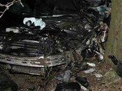 Tragick nehoda u Hroky na Rychnovsku (21. dubna 2012)