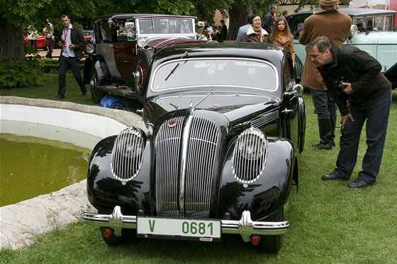 koda Popular Sport Monte Carlo 909 z roku 1936, jejím majitelem je pímo Muzeum koda Auto. (Ilustraní snímek)