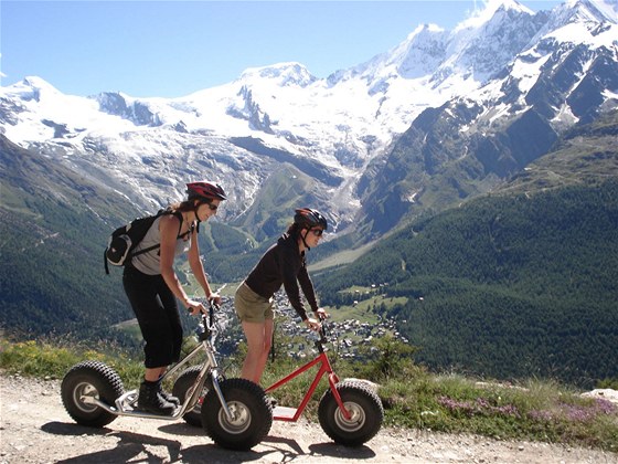 Monsterbike neboli alpsk kolobky, si letos mete pronajmout tm vude.