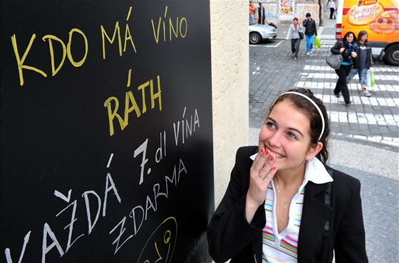 Pouta restaurace v Opletalov ulici v Praze, který si dlá legraci z korupní...