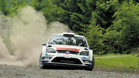 JEDE PRO VÍTZSTVÍ. Roman Kresta potvrté v kariée triumfoval v Rallysprintu