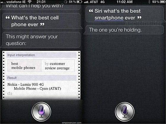 Hlasov ovldn Siri na iPhonu 4S