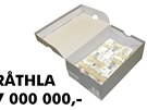 Nový hit obchodního domu Ikea: krabice s penzi Rathla.