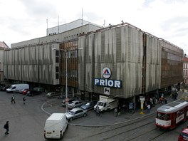 Pvodní vzhled olomouckého obchodního domu Prior.