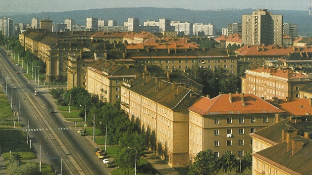 Poruba v sedmdestch letech minulho stolet.