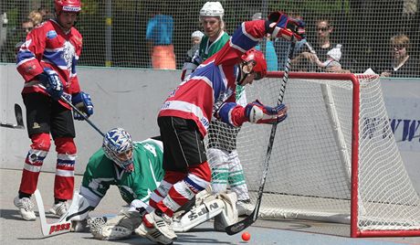 Jihlavtí hokejbalisté (ilustraní foto)