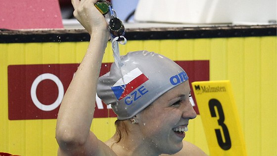 MISTRYN EVROPY. eská plavkyn Petra Chocová triumfovala v závod 50 metr
