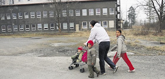 V ubytovnách ijí rodiny chudých i mnoho let. Ilustraní snímek