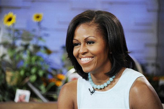 Michelle Obamová pi talk show Dobré ráno Ameriko pedstavila svou novou knihu