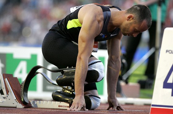 V BLOCÍCH. Jihoafrický tvrtka Oscar Pistorius byl jednou z velkých osobností...