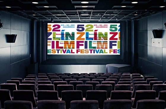 Vizualizace filmového festivalu ve Zlín