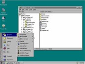 V roce 1995 se objevuj prvn Windows s pln grafickm rozhranm a tlatkem...