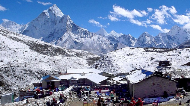 Cesta k Everestu - Mount Everest tábor Cesta k Everestu - Mount Everest tábor