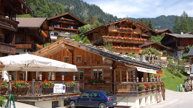 Typick devn staven v Alpbachu