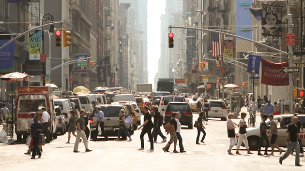 Pohled na newyorskou tvr Soho.