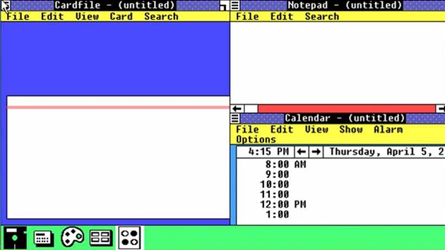 Když společnost Microsoft 20. listopadu 1985 uvedla na trh grafické rozhraní... Když společnost Microsoft 20. listopadu 1985 uvedla na trh grafické rozhraní...