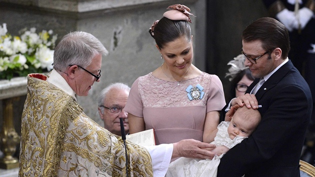 védská princezna Victoria a její manel Daniel Westling na ktu princezny...