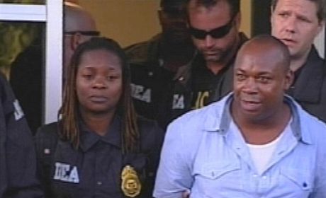 Jamajský drogový boss Christopher "Dudus" Coke na snímku z roku 2010 krátce po