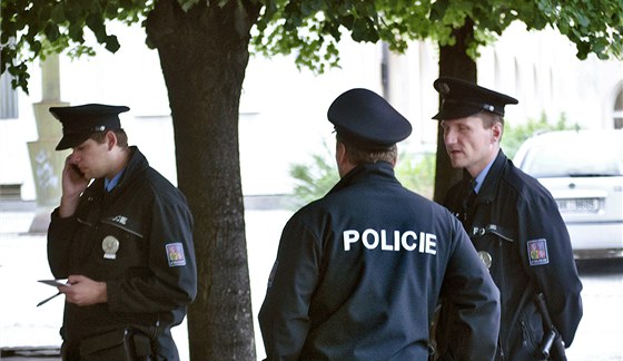 Policisté v nedli ped polednem v Krnov zasahovali u bitky v jedné z ulic msta. (Ilustraní foto)