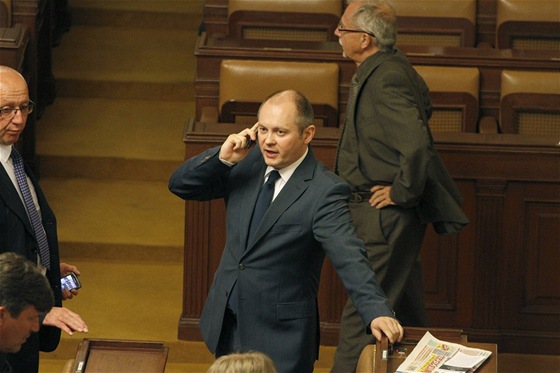 Poslanec SSD a jihomoravský hejtman Michal Haek se v roce 2012 zúastnil nejmén hlasování ze vech poslanc.