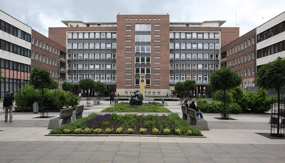 Atrium ústeckého magistrátu