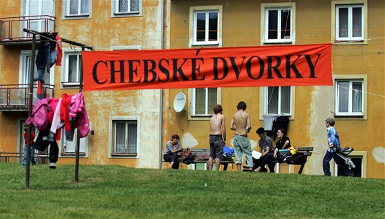 Chebské dvorky - dvorek . 4.