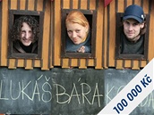 Lukáš Černý, Barbora Kočvarová a Martin Kolář získali 100 000 Kč Lukáš Černý, Barbora Kočvarová a Martin Kolář získali 100 000 Kč