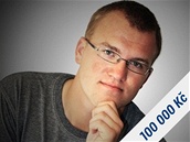 Jan Šonka získal 100 000 Kč Jan Šonka získal 100 000 Kč