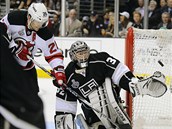 Jonathan Quick, brank Los Angeles, vychytal ve tetm finle Stanley Cupu